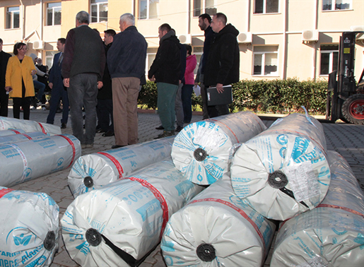 “Seralar Kaplansın, Üretim Şahlansın” Projesi Çanakkale'de Meyvesini Vermeye Devam Ediyor